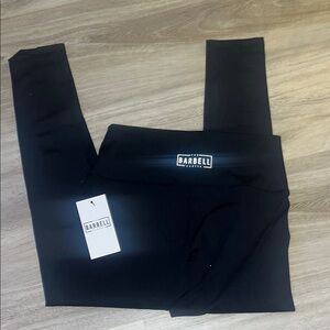 Black Leggings with Stretchy Material and Full Length